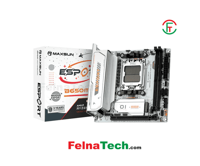 MAXSUN eSport B650ITX WIFI ICE AM5 DDR5 AMD B650 m-ITX Motherboard