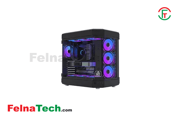 Monarch Infinity X10 ARGB ATX Black Gaming Case