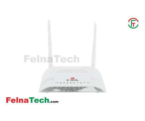 VSOL V2802GW XPON 1GE+1FE Wi-Fi 4 ONT ONU Router